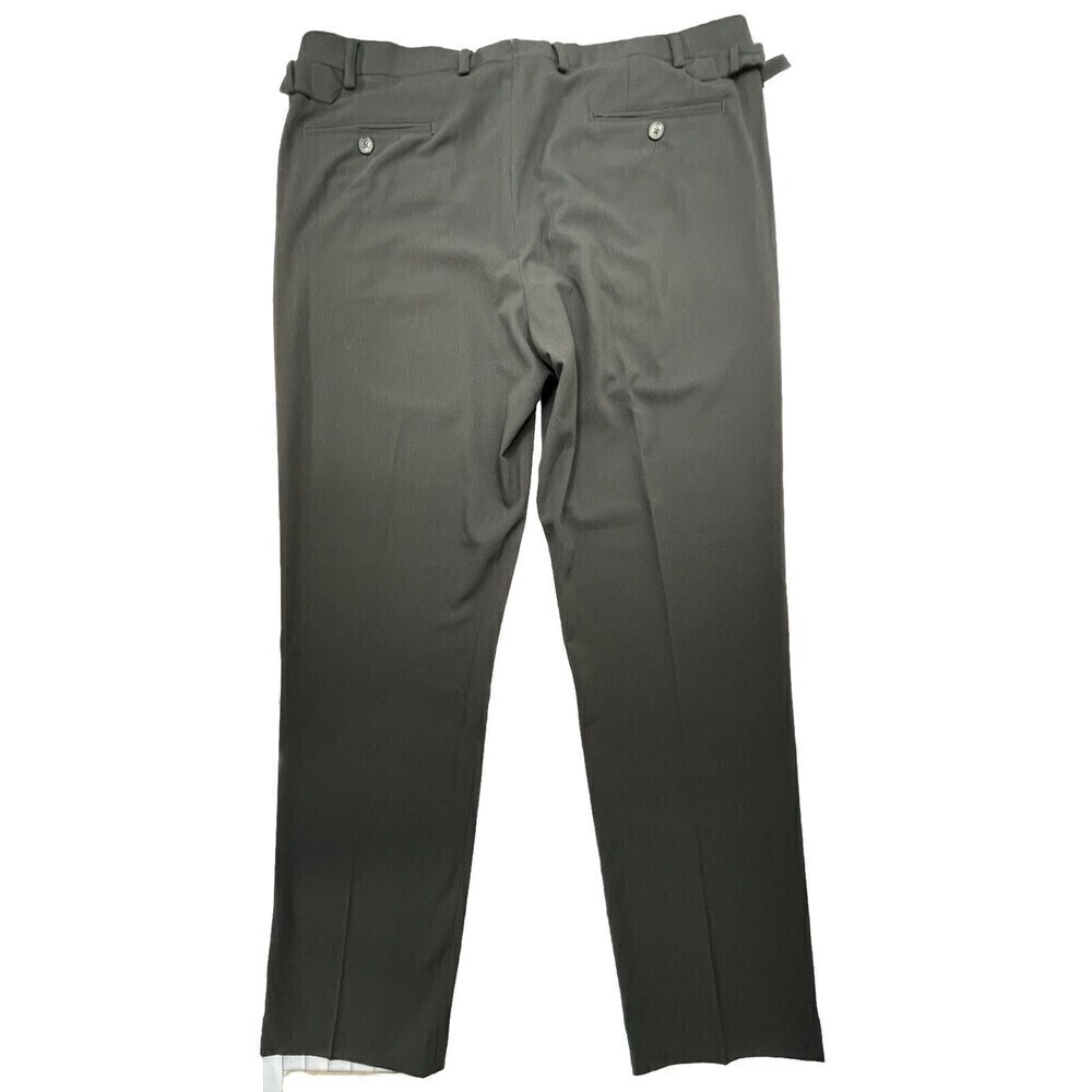 Murano Alex Fit Dress Pants Mens Sz 36x32 Viscose Blend Black ClassicCore - Picture 3 of 12